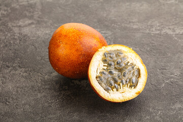 Tropical sweet and juicy Passion fruit