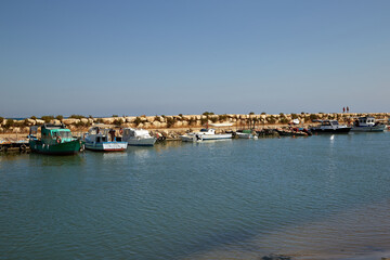 boats in Turkey on the shores of the Mediterranean sea, during the covid 19 pandemic