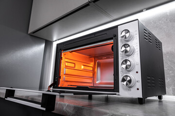 Fototapeta premium Home electric mini oven