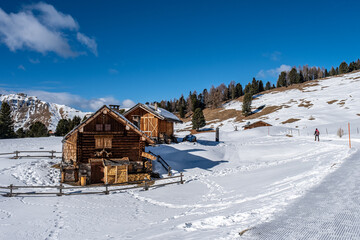 Trentino, paesaggio invernale