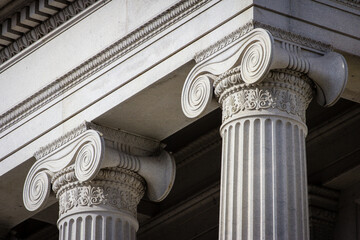 Detailed building column