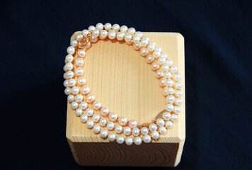women's jewelry white pearl necklace