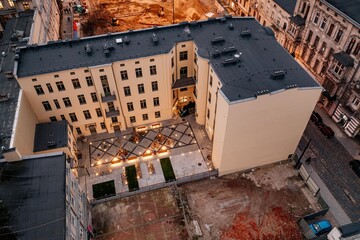 Uratowana Kamienica w Łodzi przy Zielonej © rozentuzjazmowany