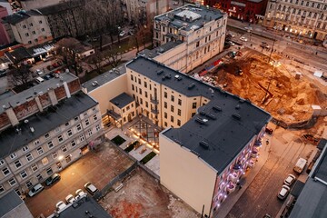 Uratowana Kamienica w Łodzi przy Zielonej © rozentuzjazmowany