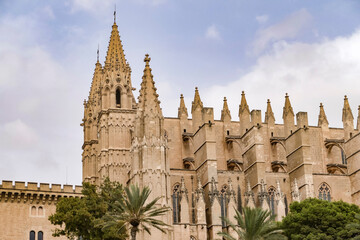 Fototapeta na wymiar cathedral de mallorca