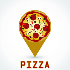 pizza color pointer