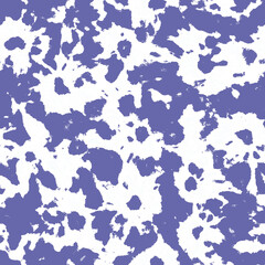 Tie dye shibori seamless pattern. Very Peri color abstract texture.