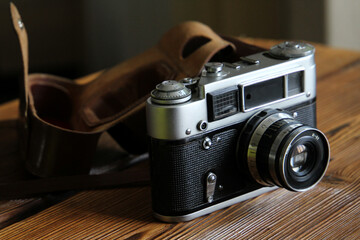 vintage photo camera