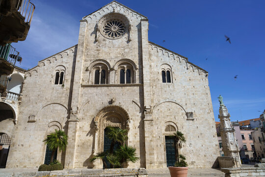 Bitonto, historic city  in Apulia. The cathedral