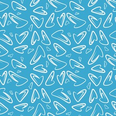 seamless pattern with hearts