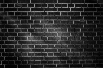 Fototapeta na wymiar dark brick wall