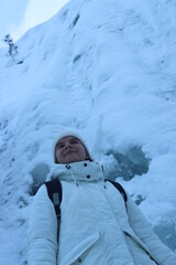 ice ridges, ice kube, winter waterfall, waterfall, wild, white bridges, stones, karelia, rapids, park, frozen, sky, snowy, creek, kirkjufell, island, blue, splash, stone, season, frost, fall, crystal,