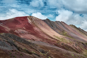 Andes. Picturesque mountain landscape in Peru.