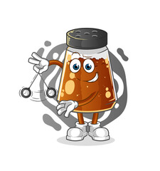 pepper powder hypnotizing cartoon. cartoon mascot vector