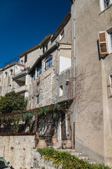 Fototapeta na wymiar Visiting Provencal Streets in Saint Paul De Vence, South of France