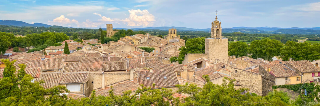 Cucuron, a medieval village in the Luberon park in Provence, France
