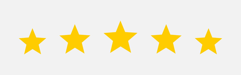 Five stars symbol.
