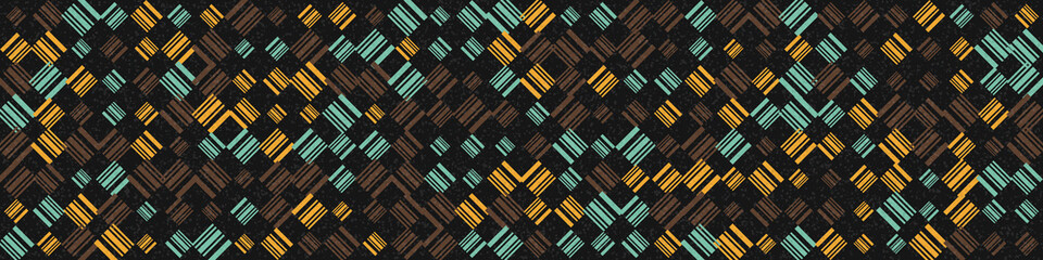 Abstract Geometric Pattern generative computational art illustration