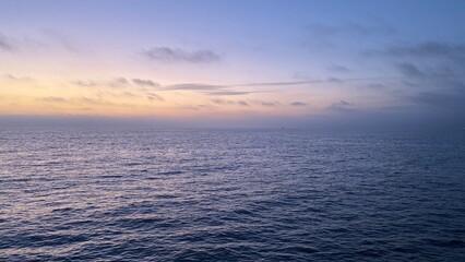 Obraz premium Sunset at San Diego La Jolla Cove