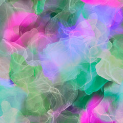 Flowing ink, alcohol ink print design. Cosmic abstraction of the Universe. Alternate reality of the metaverse. surface design, background