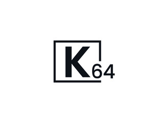 K64, 64K Initial letter logo