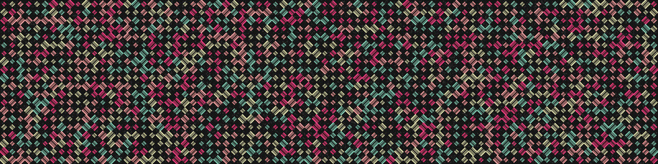Abstract Geometric Pattern generative computational art illustration