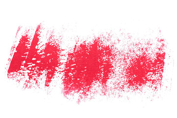 abstract acrylic watercolor paint brush stroke texture isolated on white background for logo and banner. design, creative, and illustration.