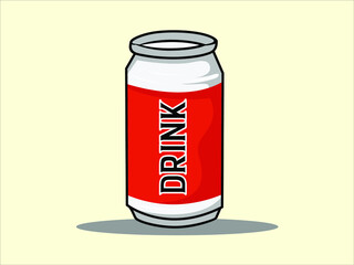 attractive canned drink bottle logo