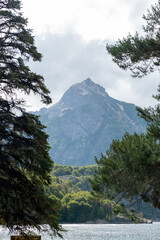 View of Mountain peak in nature.	
