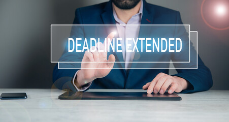 deadline extended in tablet screen
