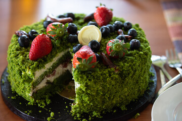 moss cake