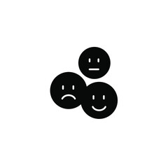 emoticon icons  symbol vector elements for infographic web