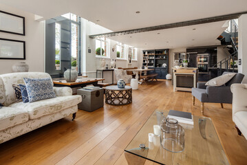 Chic modern luxury open plan home