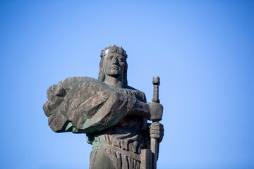 Statue of Pribina in Nitra, Slovakia