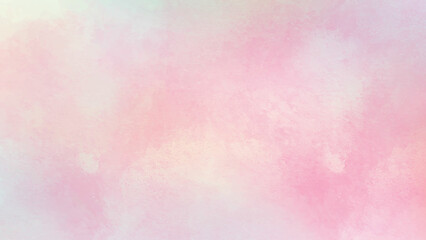 Pastel colored background, pink and orange, warm painted colors. Fantasy light pink, red and orange shades watercolor background.