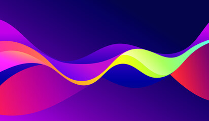 Abstract colored liquid wave background
