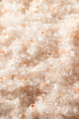 Close up view of himalaya salt, rose salt