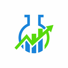 Lab Diagram Chart Logo Design