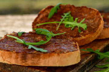  Home made Hod   Minced meat  sandwich