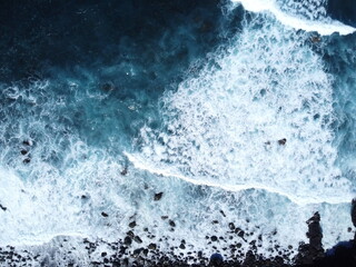 Ocean wave crashing in Anaga, Tenerife 1