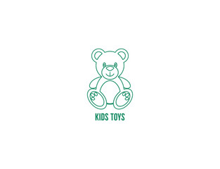 Kids' toys icon vector illustration 