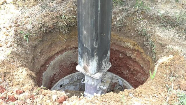 Water Well Drilling, Dig a well for water, Inside The Well, Groundwater hole drilling machine, boreholes, Deep pit in the ground