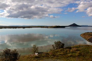 reflet dans le lac