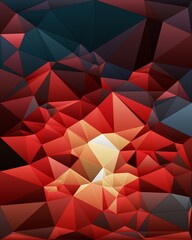 Abstract Colorful Geometrical Artwork,Abstract Graphical Art Background Texture,Modern Conceptual Art,Synthwave Aesthetic Poster Print, 3D Rendering