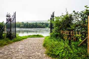 Beach in Lieser an der Mosel