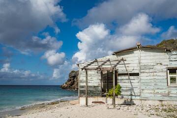   views around the Caribbean island of Curacao