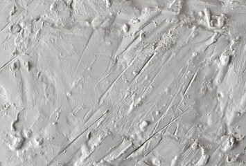 Grey wet modelling clay background and texture