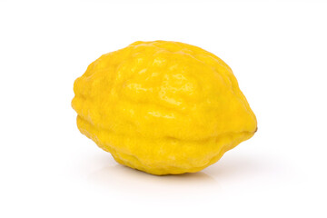 lemon isolated on white background