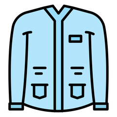 Medical Grown Protective filled line color icon. Can be used for digital product, presentation, print design and more.