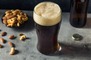 Boozy Cold Brown Ale Lager